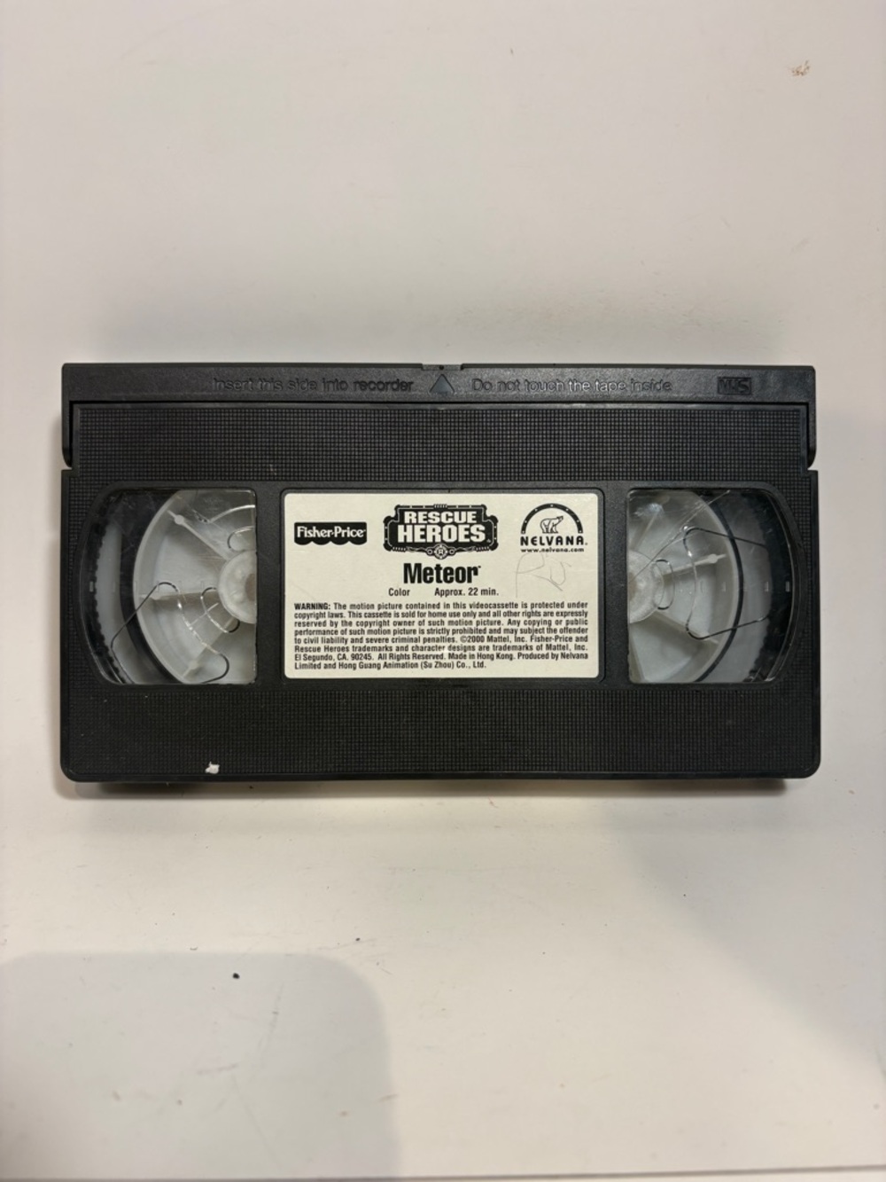 rescue Heroes Meteor Fisher-Price Vhs No Case